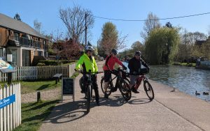 Velospeed canal trip on Moustache electric bikes